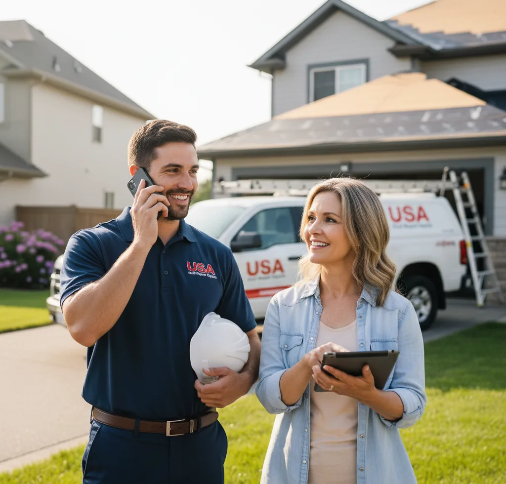 USA Roof Repair Experts customer support in Van Alstyne